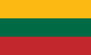 Флаг страны Литва