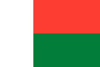 Флаг страны Мадагаскар
