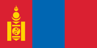 Флаг страны Монголия