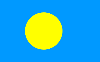 Флаг страны Палау